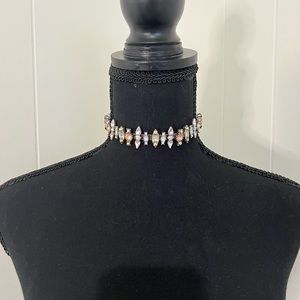 Express Faux Gemstone Choker